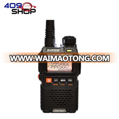 409shop UV-3R+ Plus Amateur Radio Baofeng Vhf And Uhf Dual Band Walkie-talkie Two-way Radio walkie talkie uv3r