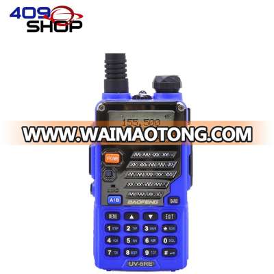 409shop Walkie Talkie UV5RE with FM Radio with 128 channels BAOFENG UV-5RE Dual Band Dual-Standby VHF UHF Radio