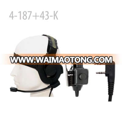 409 shop K Plug Tactical Military Hunting Headset + PTT for Walkie Talkie Phone Outdoor TG-25AT, TG-42AT, TG-45AT, TG-46AT