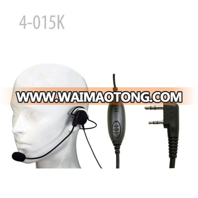 409shop one wired Behind-the-head style PPT security headset for Walkie Talkie UV-5R CT-3 UV-5RA