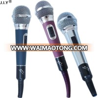 J.I.Y 308Hot sale handheld style microphone metal wired microphone karaok microphone